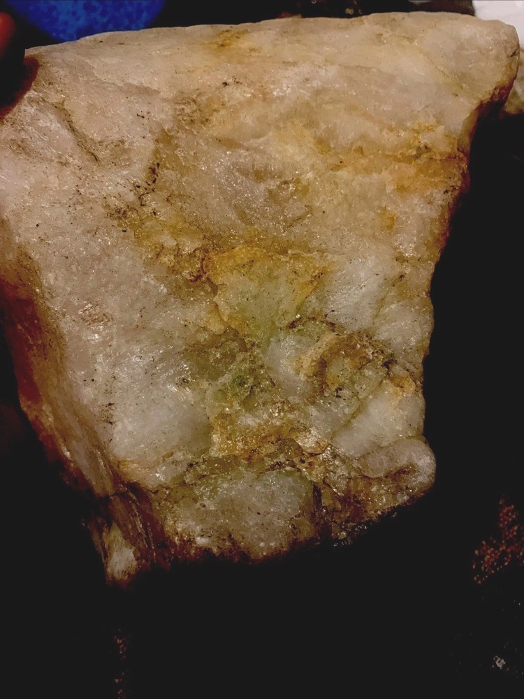Huge Rutillated Gold Quartz