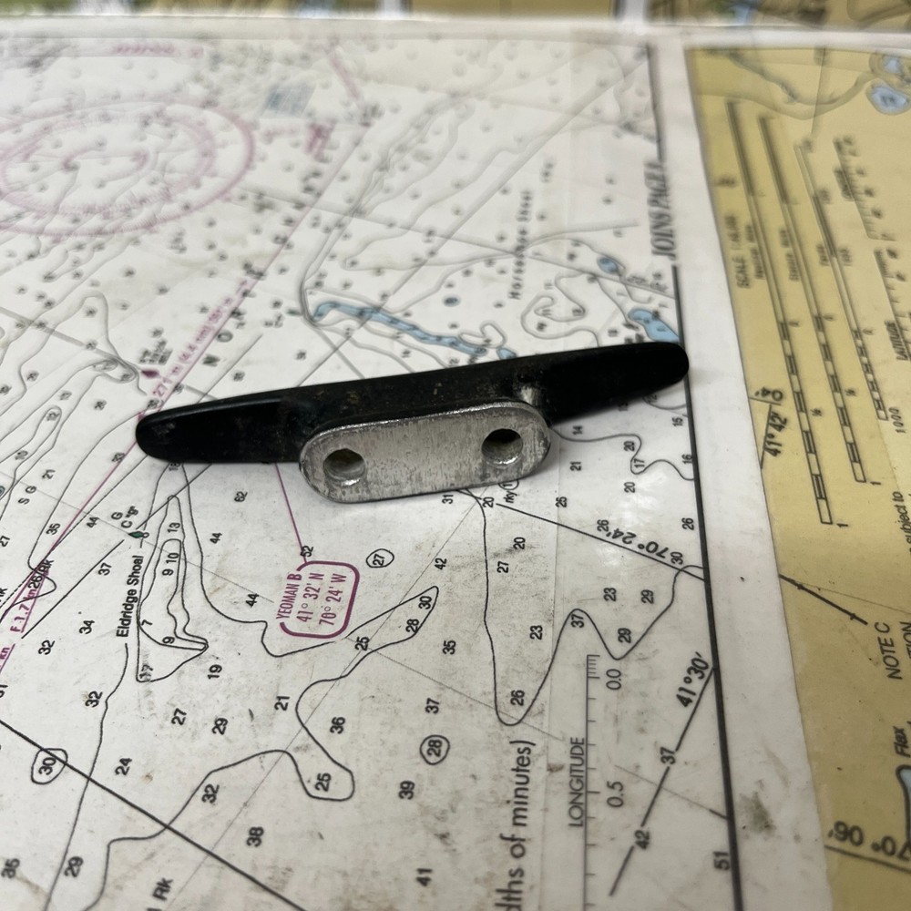 Anodized Aluminum Deck Cleat 3" Length