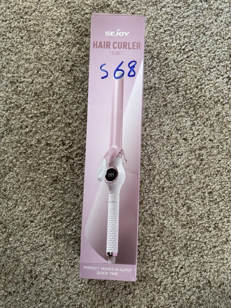 Sejoy ceramic curling iron. Fast heating, LED Display. New in box.