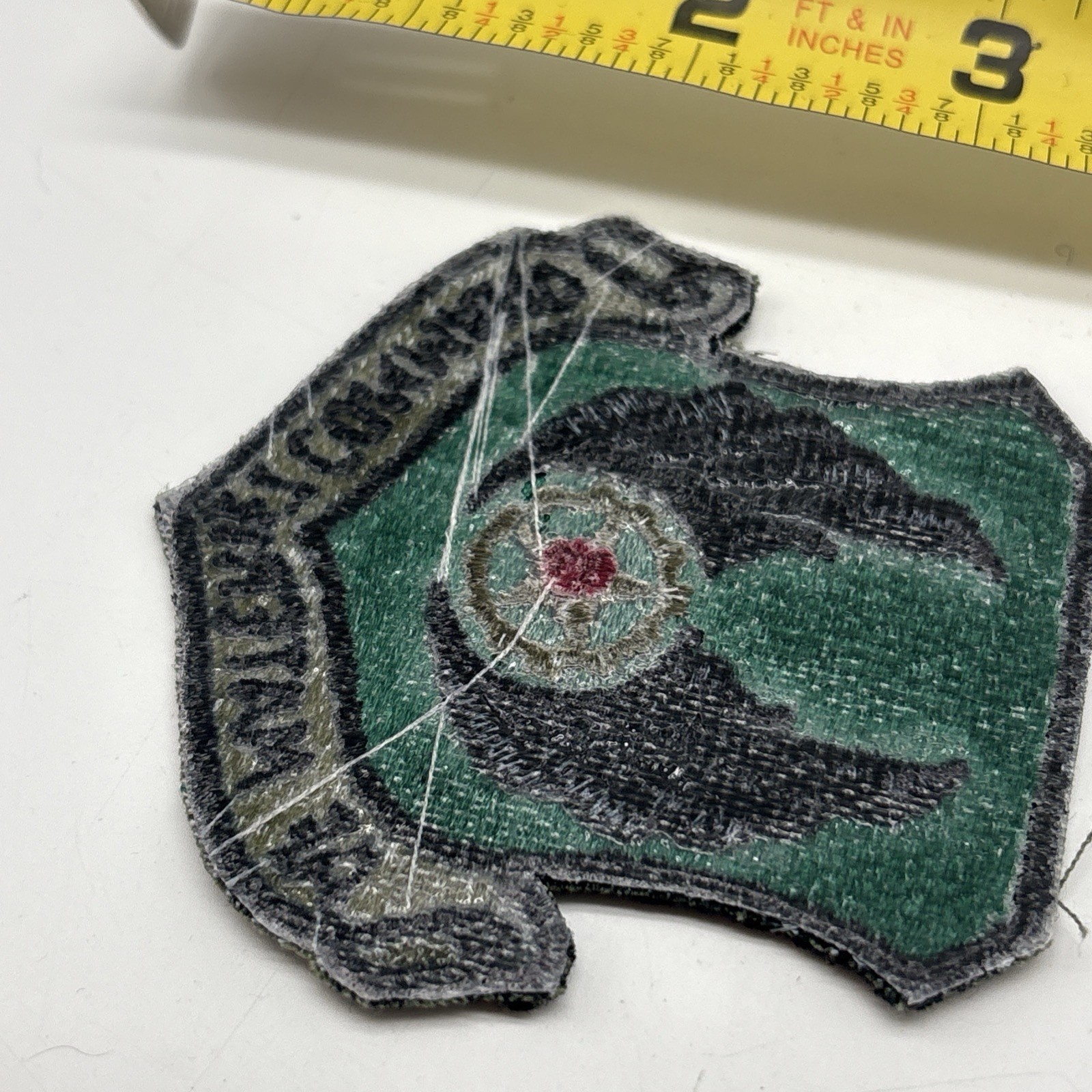 U.S. Military Air Force AF Material Command Patch Insignia Subdued Cut Iron