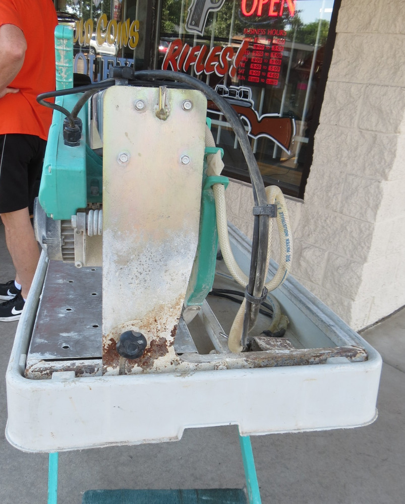 IMER COMBI 250V 10" TILE SAW WITH STAND