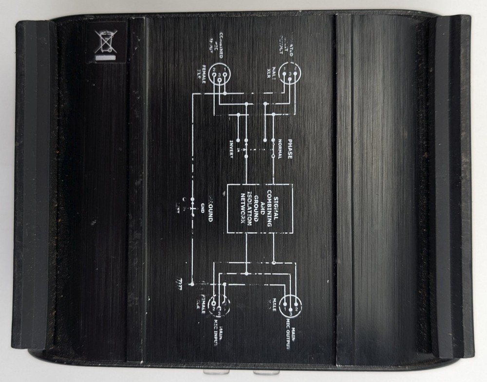 ART ARTcessories Split Com Pro Microphone Splitter / Combiner Box