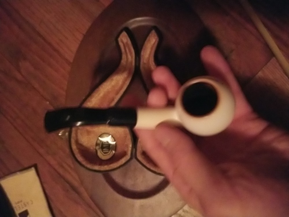 IMP Block Meerschaum Pipe 9mm