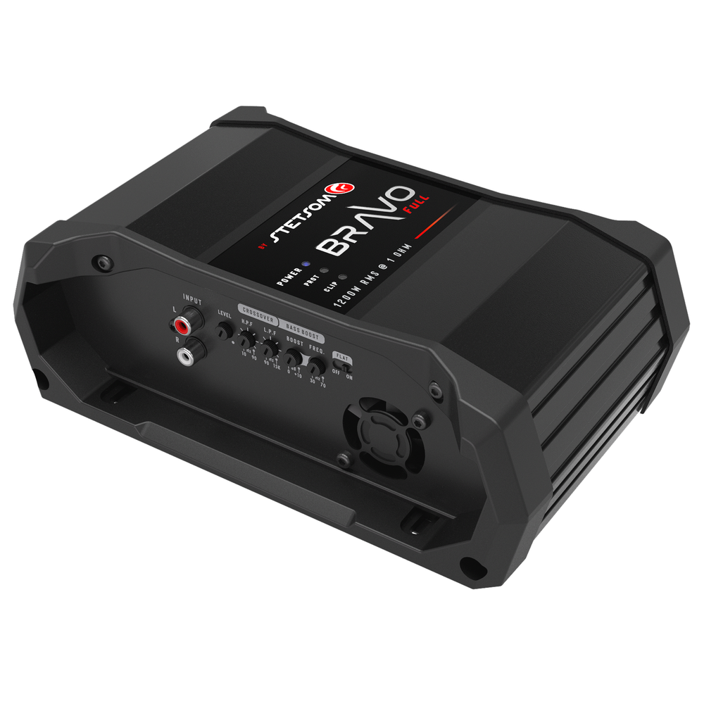 Stetsom Bravo Full 1200 1-ohm Digital Full-Range Amplifier Mono Channel Class D