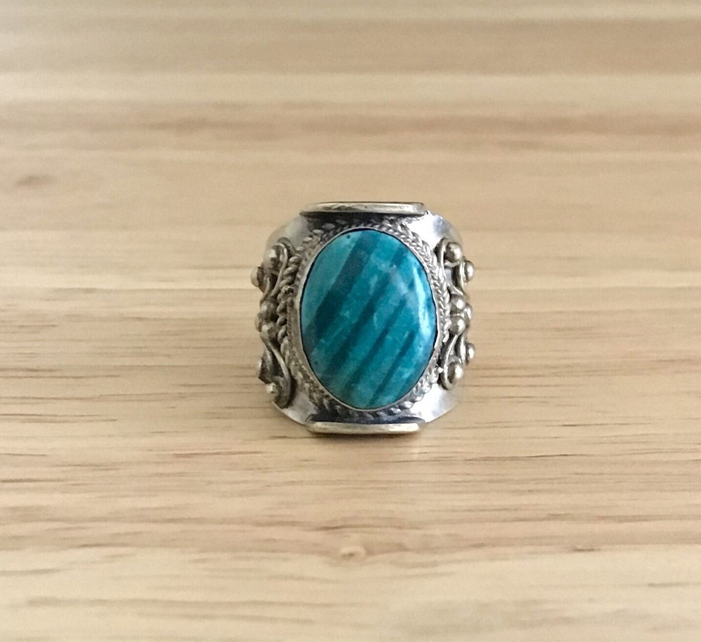 Tibetan Malachite Ring