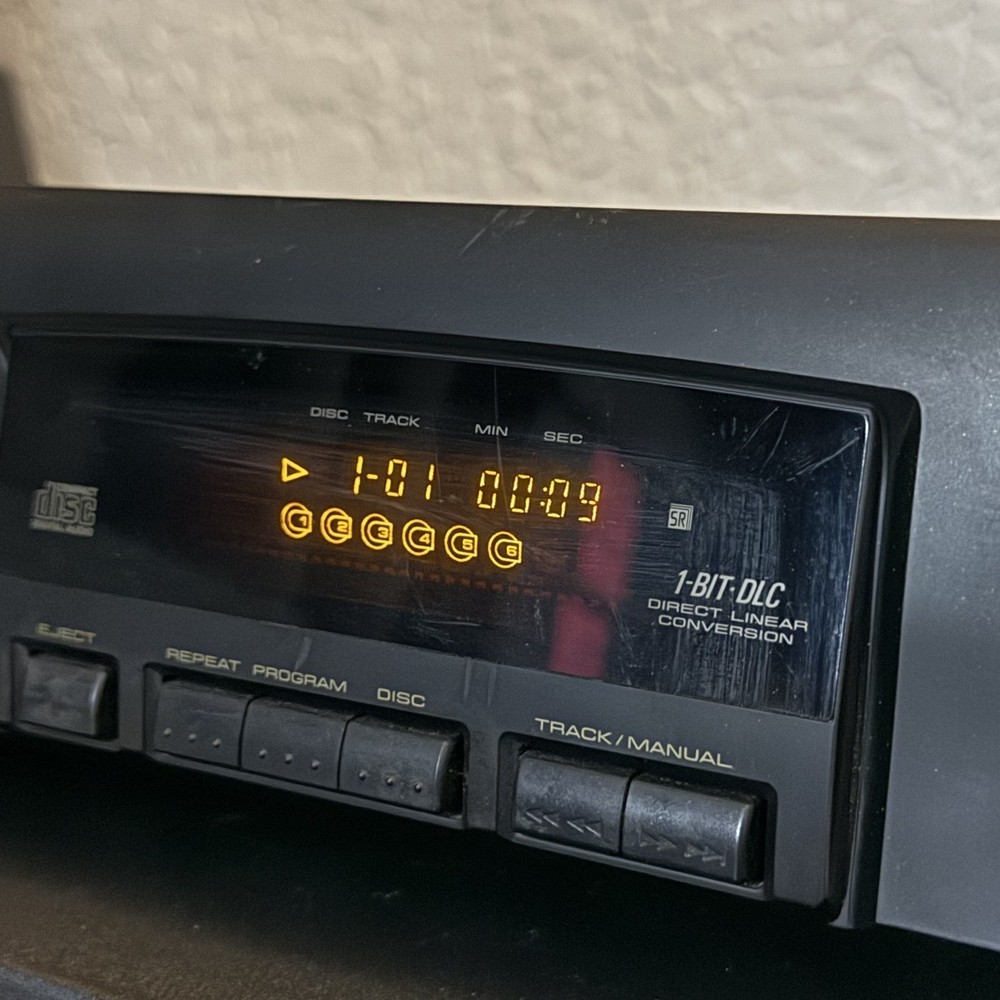 Pioneer PD-M426 6 Disc CD Changer Player No Remote