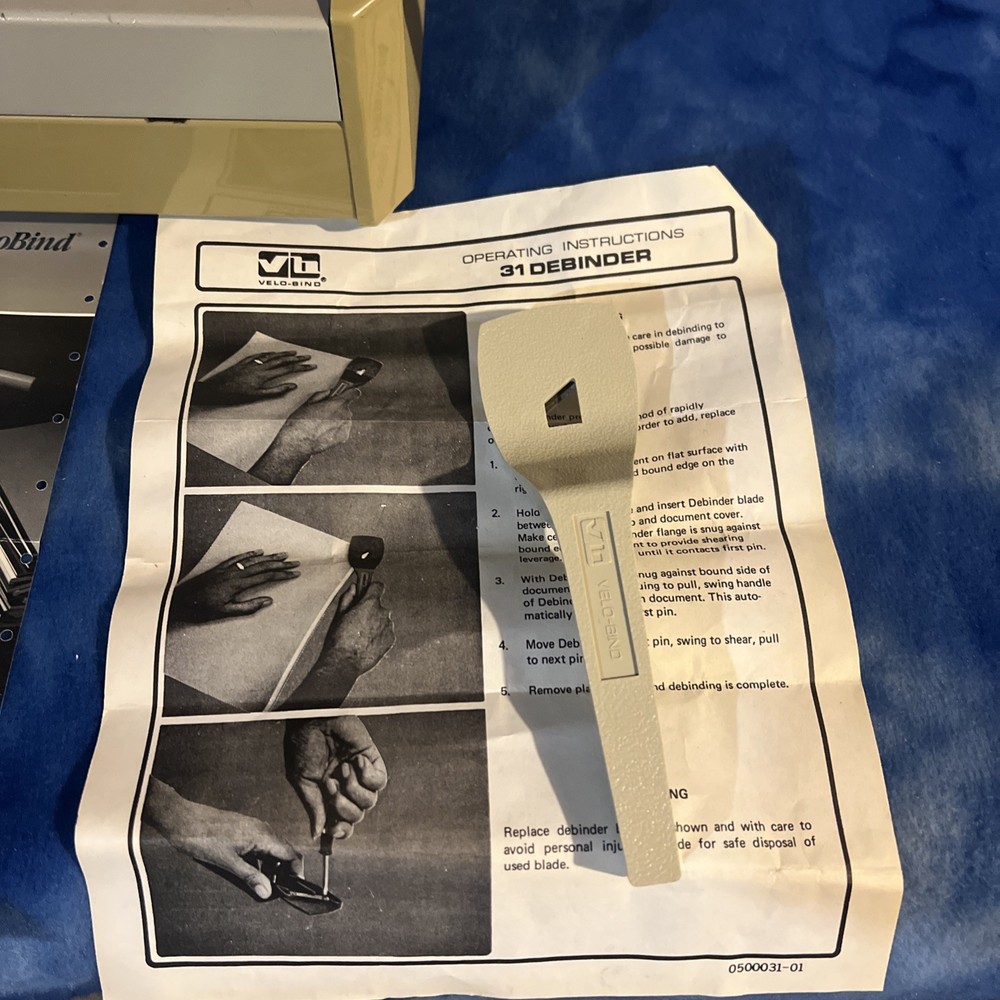 Velobind model 111 (one eleven) binder