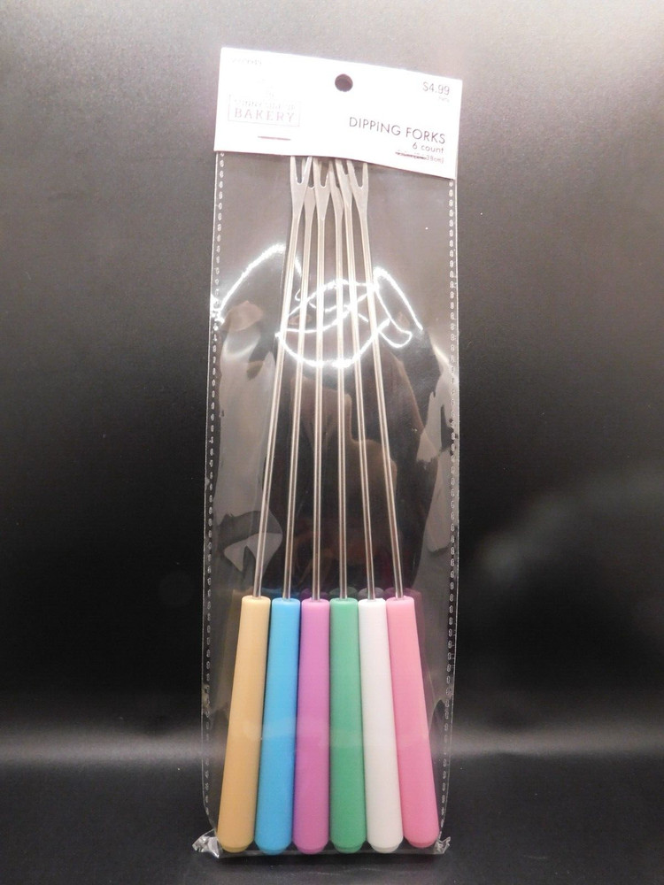 Sunny Side up Bakery Dipping Forks 6 count