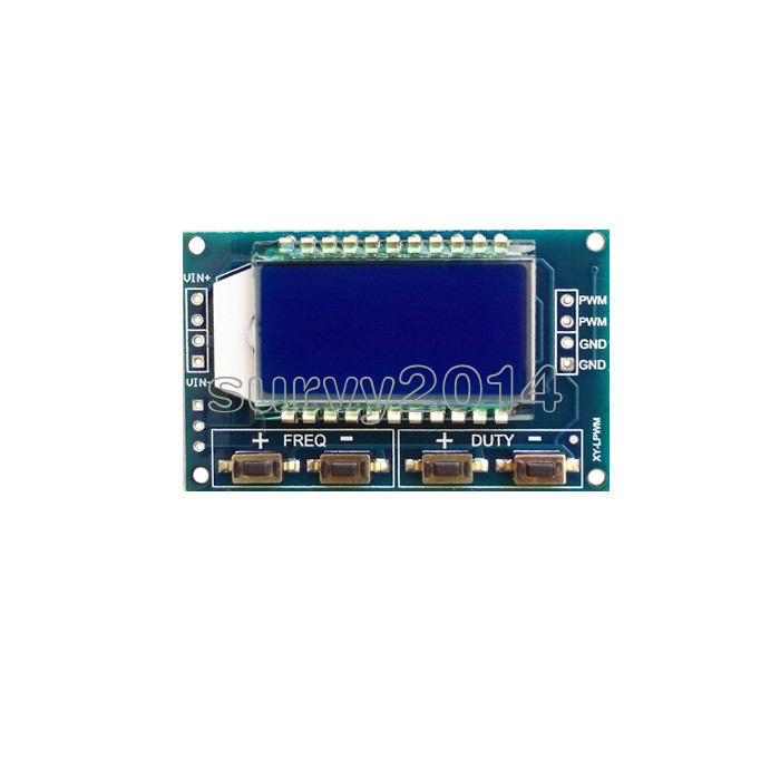 PWM Pulse Frequency Duty Cycle Adjustable Module Square Wave Signal Generator