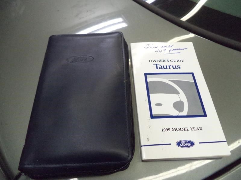1999 TAURUS Owners Manual 951734