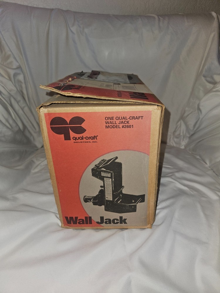 Qual-craft #2601 Wall Jack, New, Opened Box