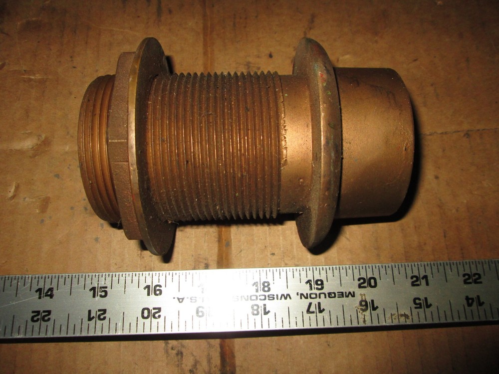 Perko Bronze 3" Thru-Hull & Nut