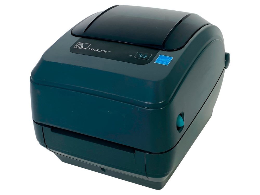 FULLY TESTED Zebra GK420T Thermal Transfer Barcode Label Printer USB Ethernet