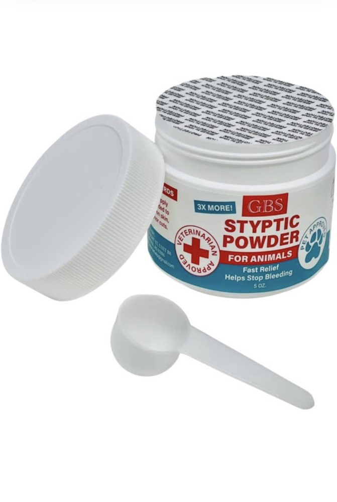 Fast Acting Styptic Powder for Pets 5OZ