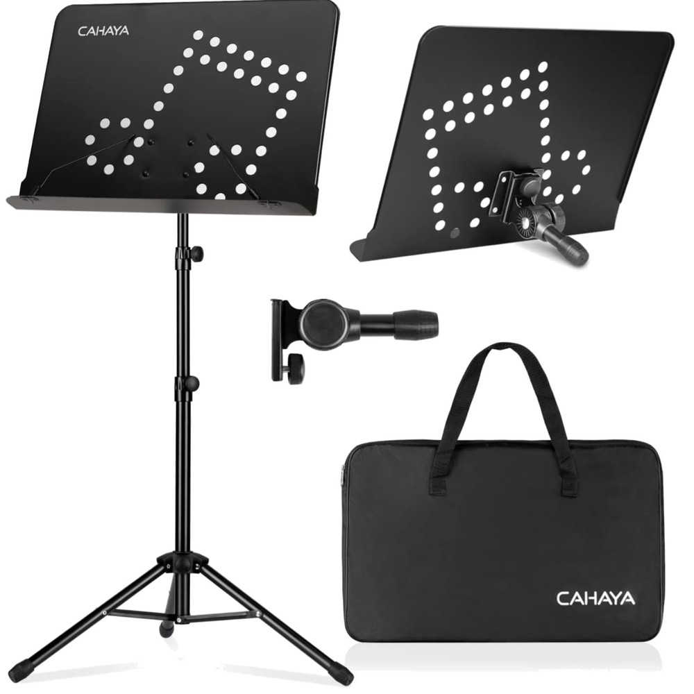 Solid Metal Music Stand, Patented Design