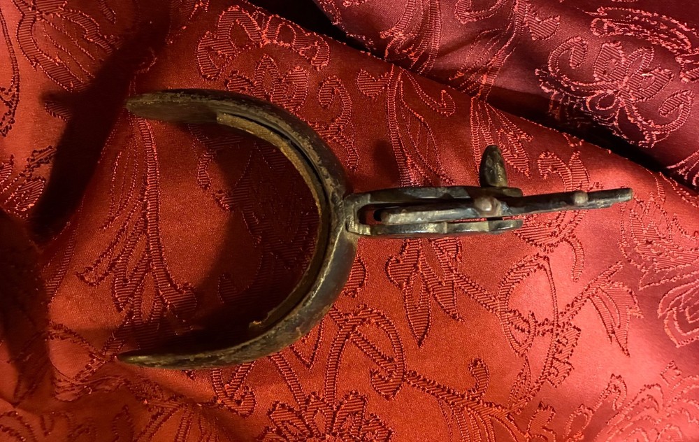Hand Forged Iron Spur