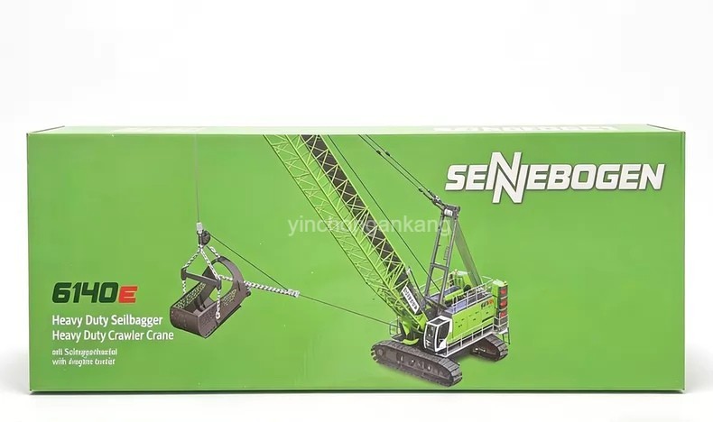 Sennebogen 6140E HD Crawler Crane Clamshell - Ros 1:50 Scale Model