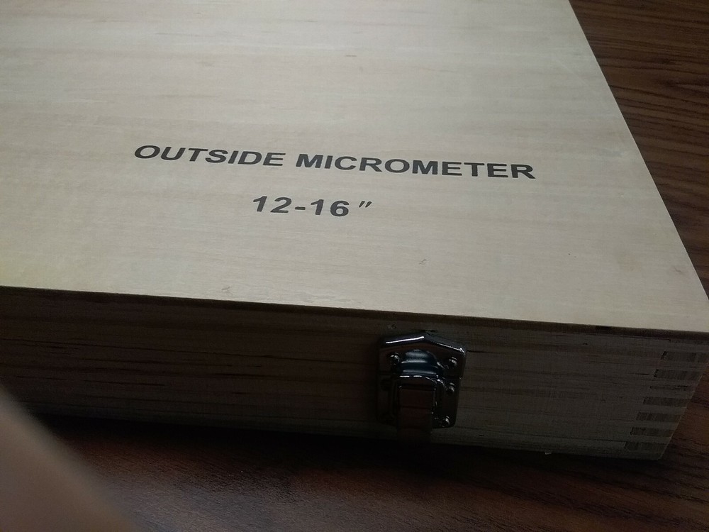 12"-16" INTERCHANGEABLE ANVIL OUTSIDE MICROMTER -NEW
