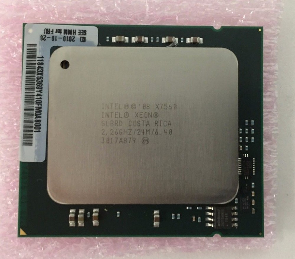Intel SLBRD X7560 24M CACHE 2.26 GHz, 6.40 GT/s Processor