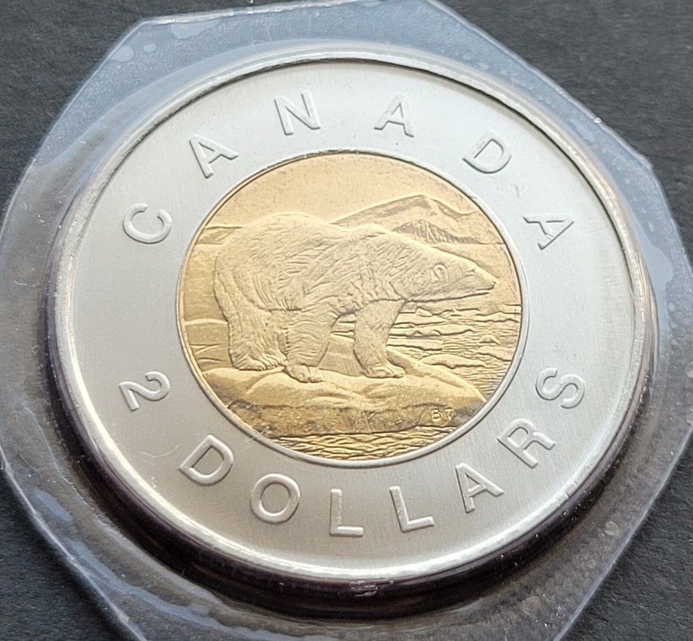 *** CANADA TOONIE SEALED 2006 *** BOTTOM SINGLE DATE ***
