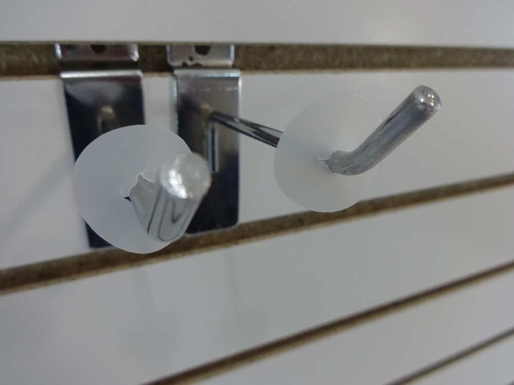 Inventory Control Product Stop Peg Hook Shelf Management Wire Grid