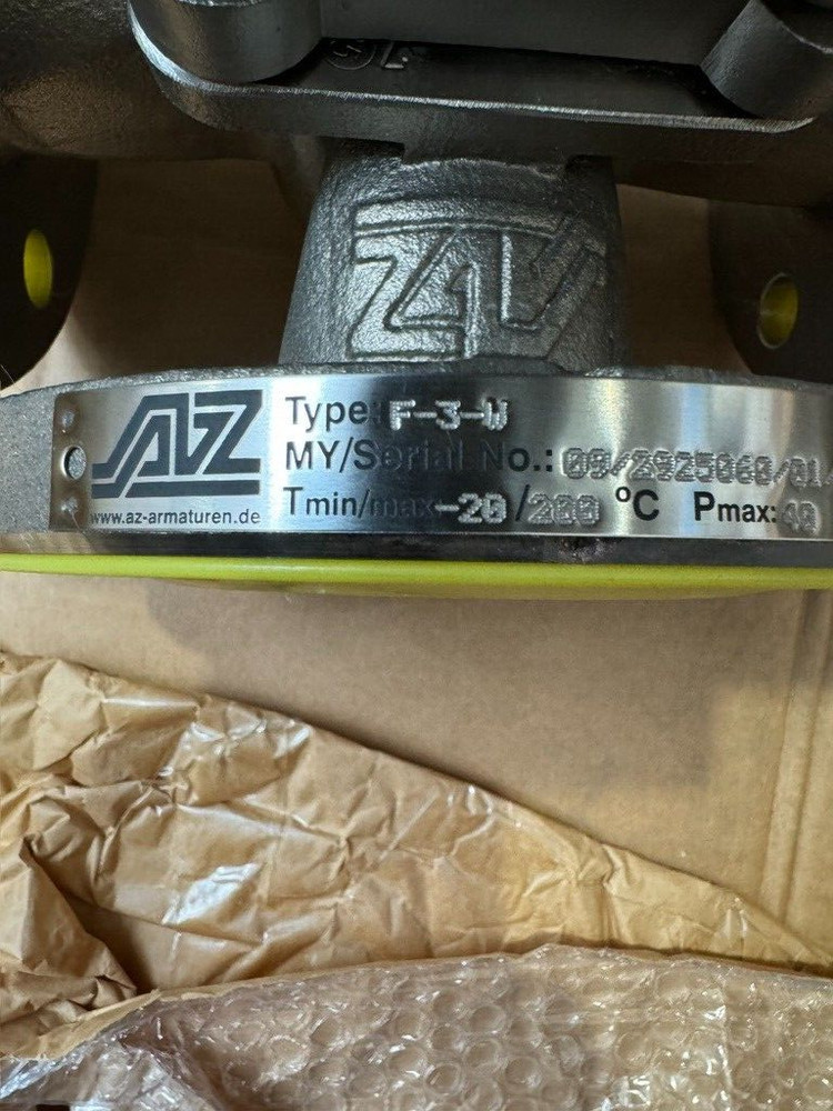 TRI-MATIC, Pneumatically driven AZ 3-way ball valve, (TA34500)