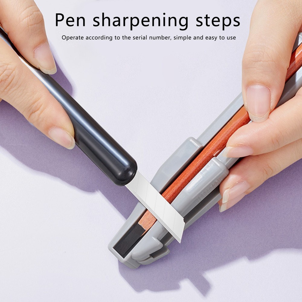 Cosmetic Pencil Sharpener Eyebrow Sharpening Pencil Tool For Precise And Smooth