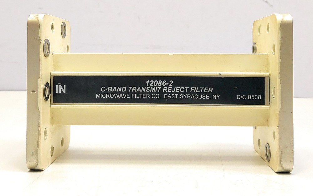 Microwave Filter Co. Transmit Reject Filter C-Band 12086-2