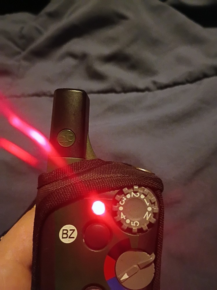Tri-Tronics G3 Sport Basic Transmitter Only Tested. Harness & Case, New Battery