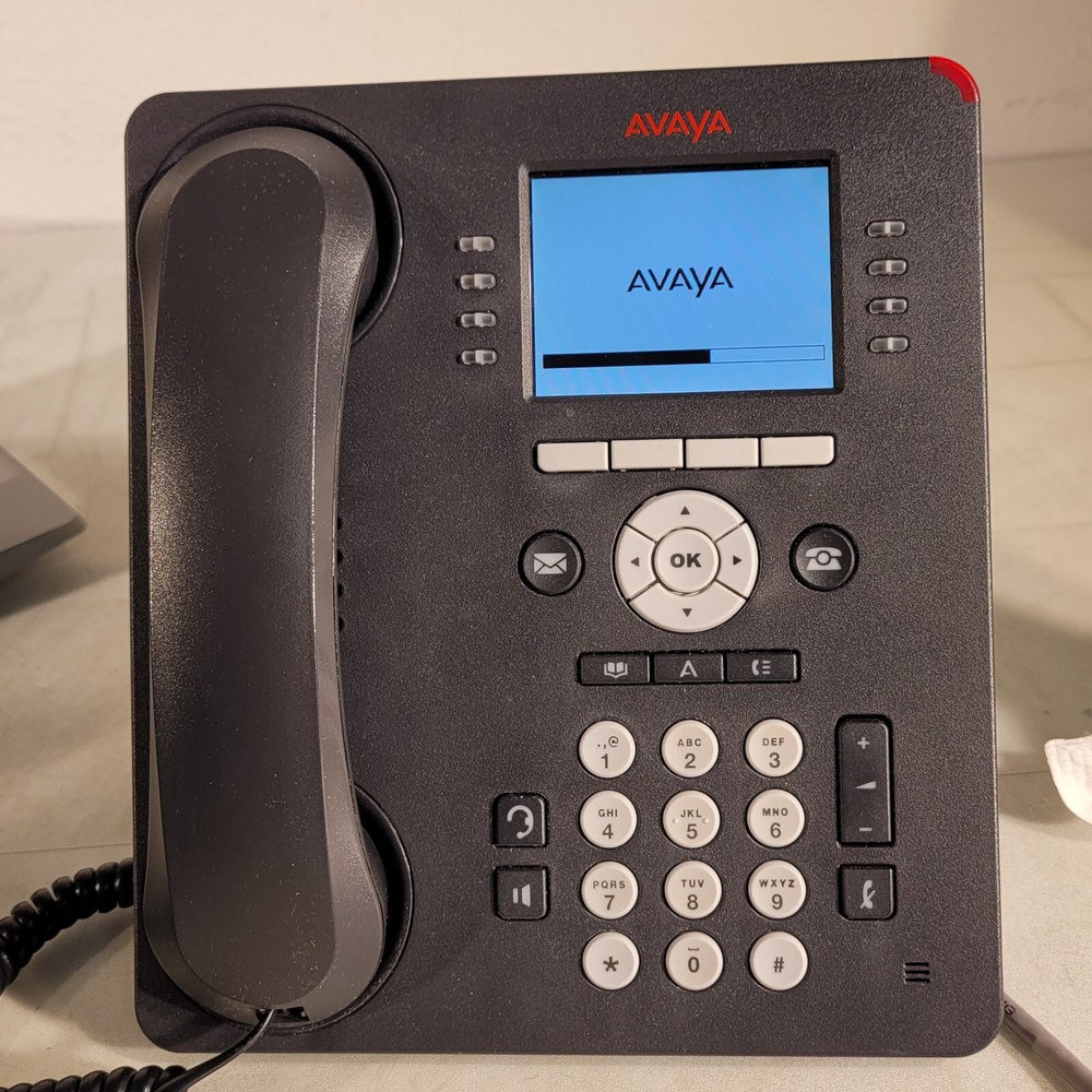 Avaya 9611G IP Deskphone For Parts Admin Code Unknown