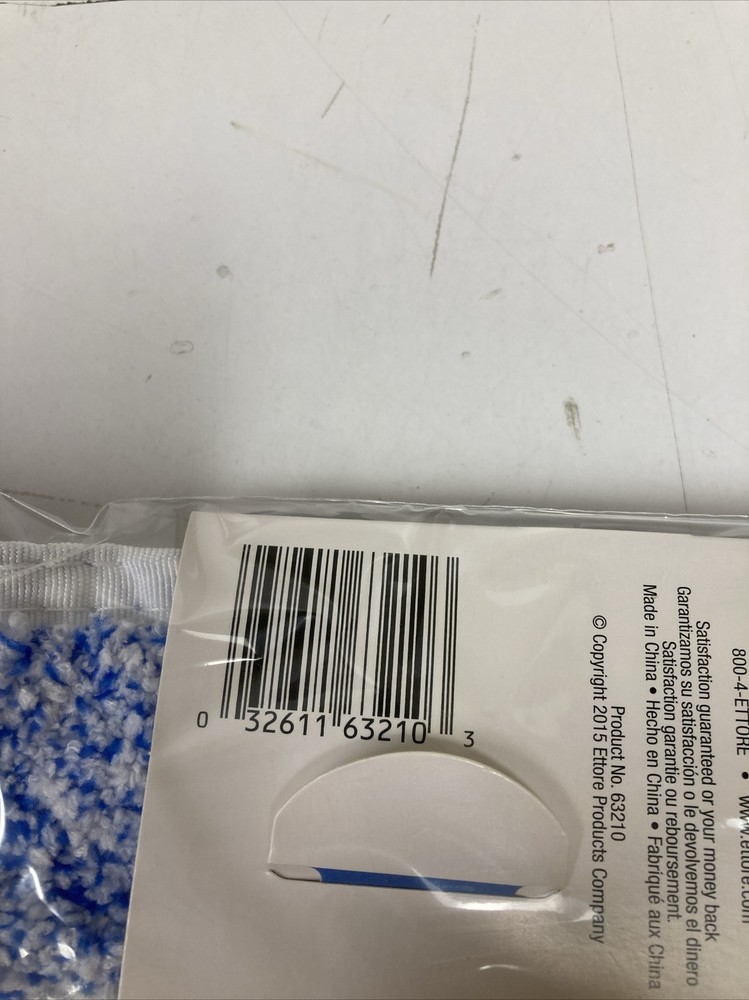 New Ettore 63210 Replacement Scrubber ProGrip 10” Microfiber