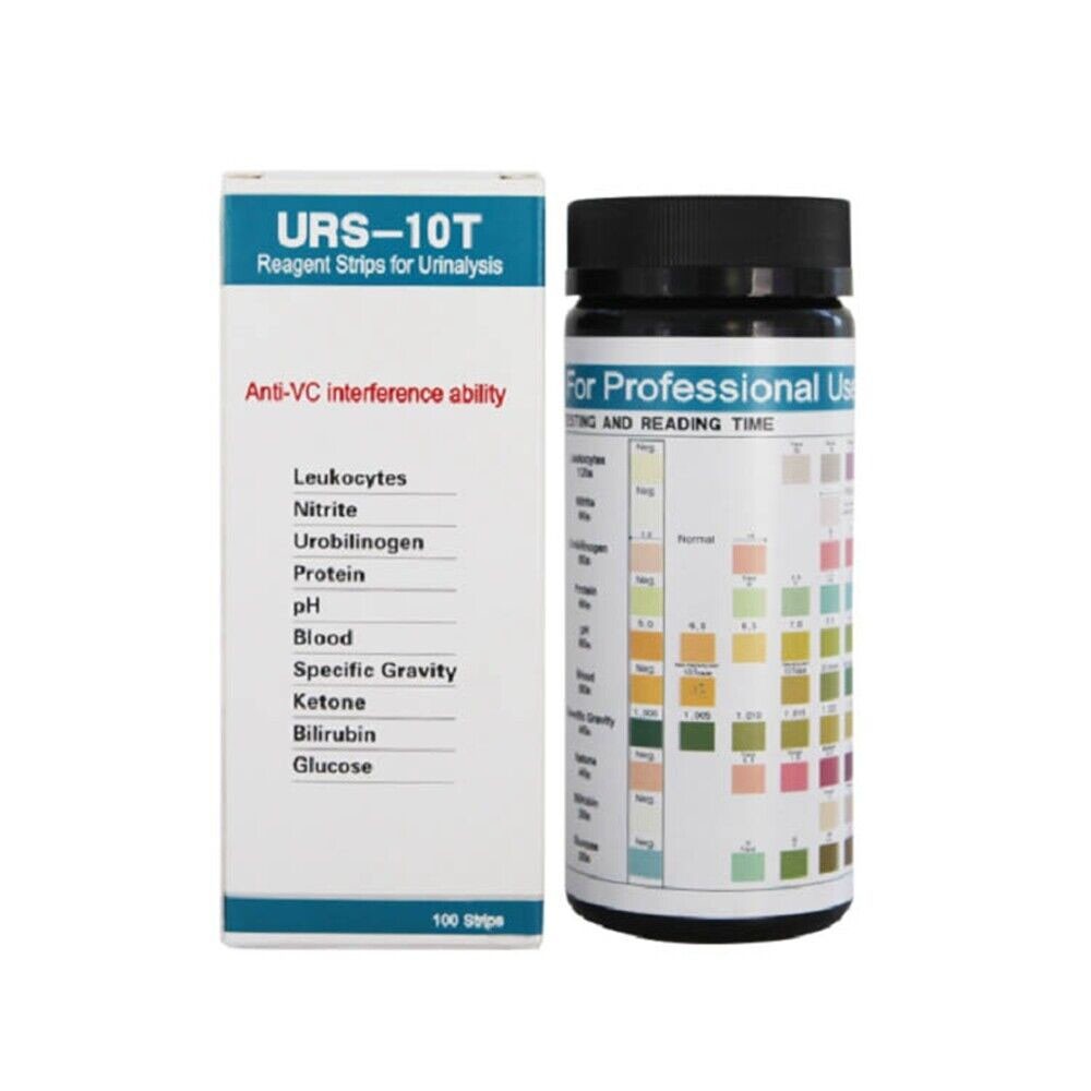Urine Dipstick 10 Parameter Urinalysis Reagent Test Strips