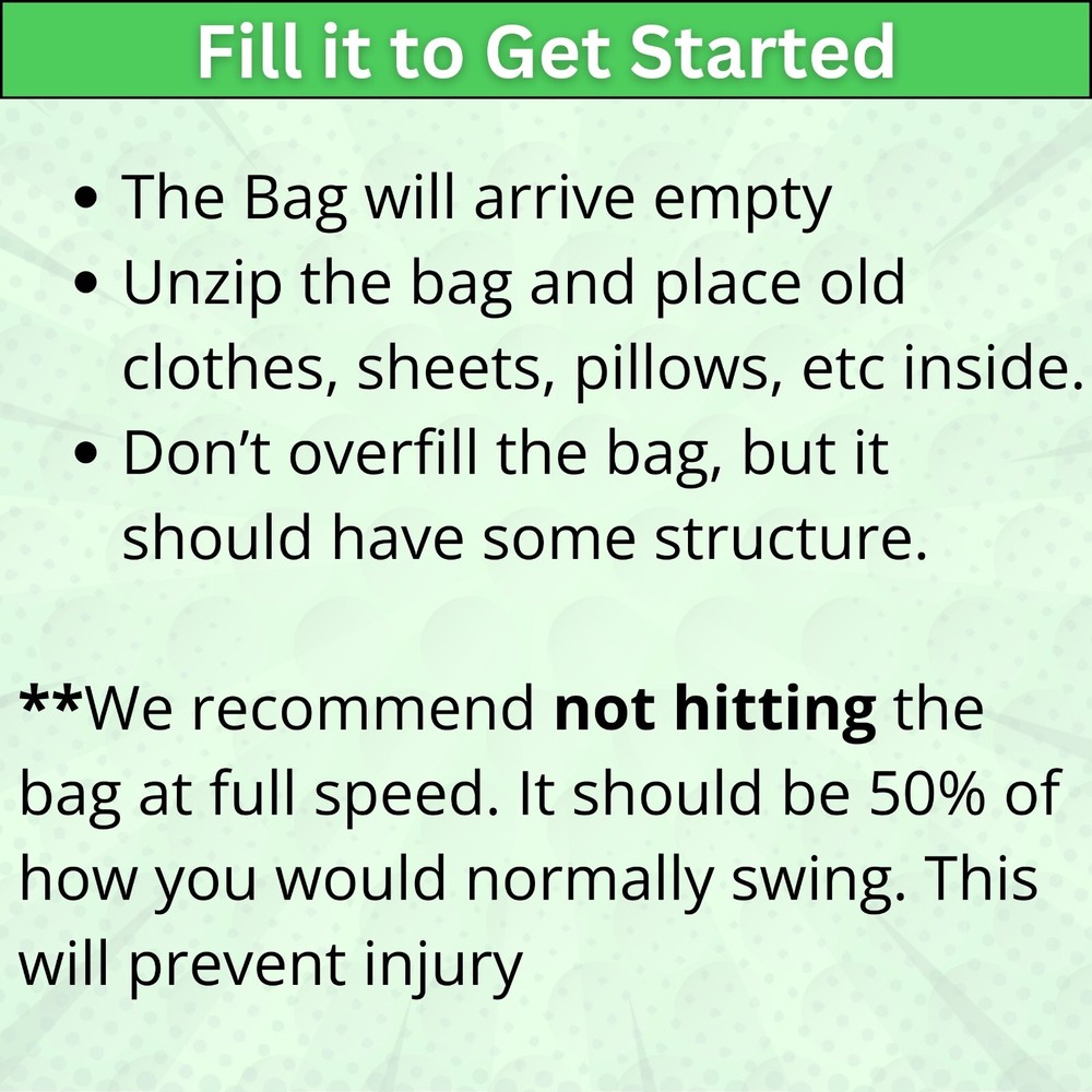 Impact Golf Bag Golf Swing Training Aid | Get Proper Impact Position