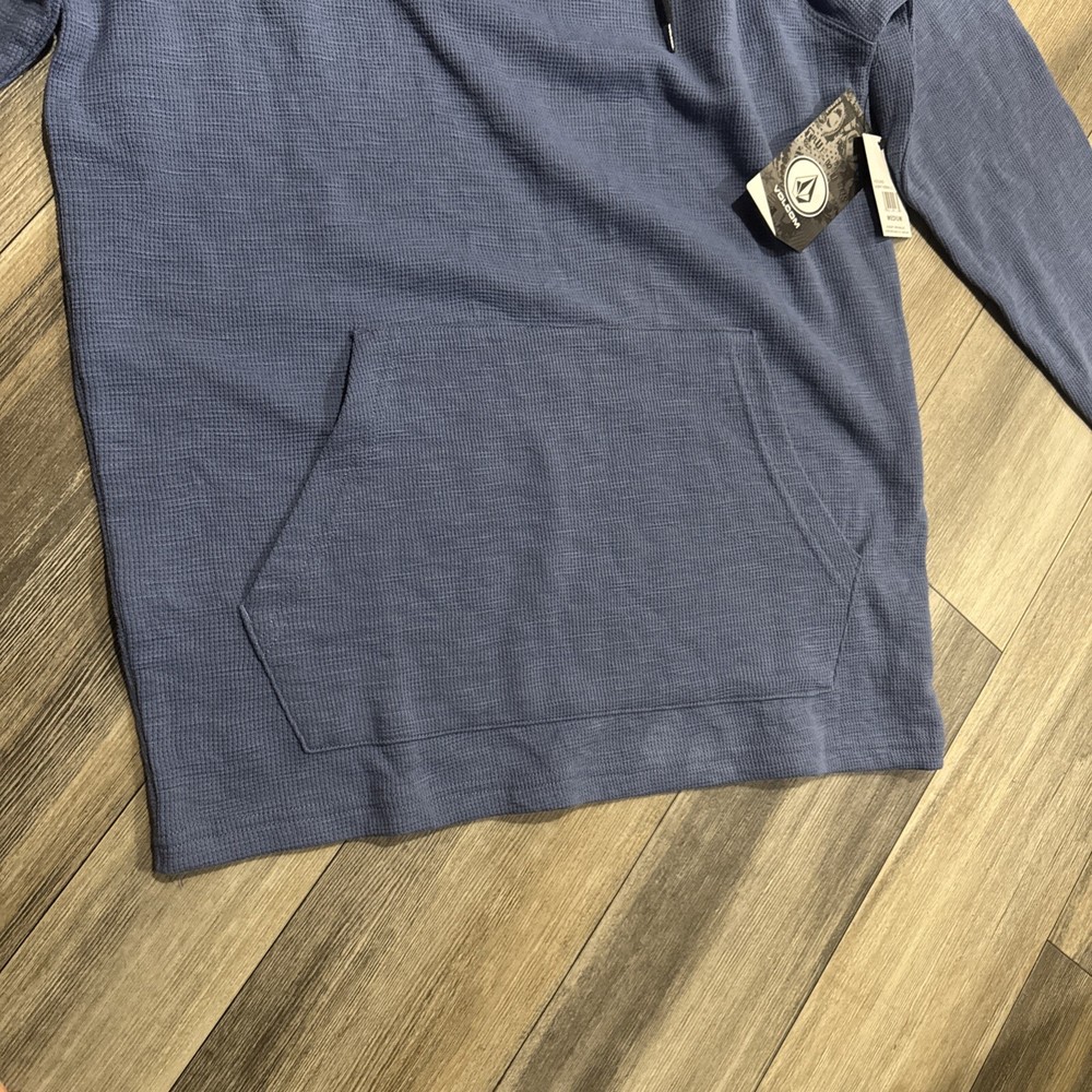 Volcom -Blue Murph Thermal-Long Sleeve Shirt- Mens medium