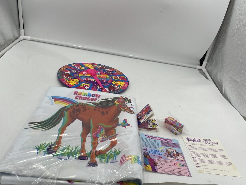 RARE Lisa Frank totally tangled party game