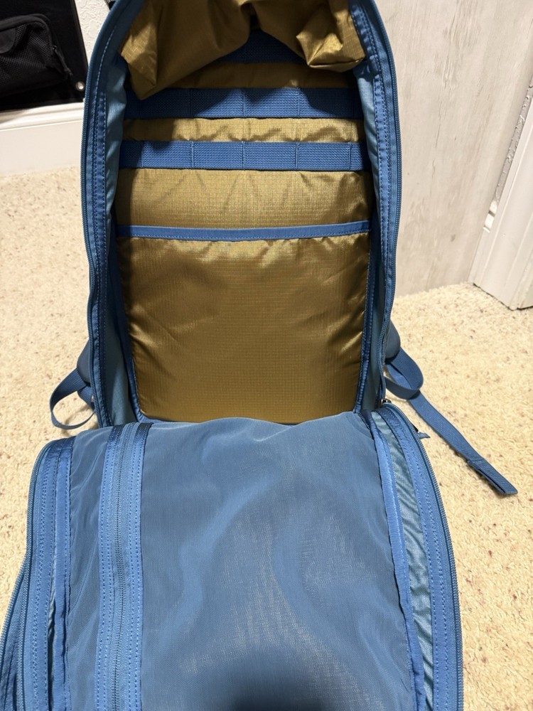 Goruck 18L Bullet Double Compartment (DC) Ripstop Robic backpack blue