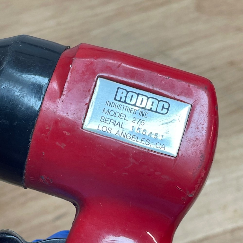 Rodac Pneumatic Air Chisel Hammer Model 275 - Two Available