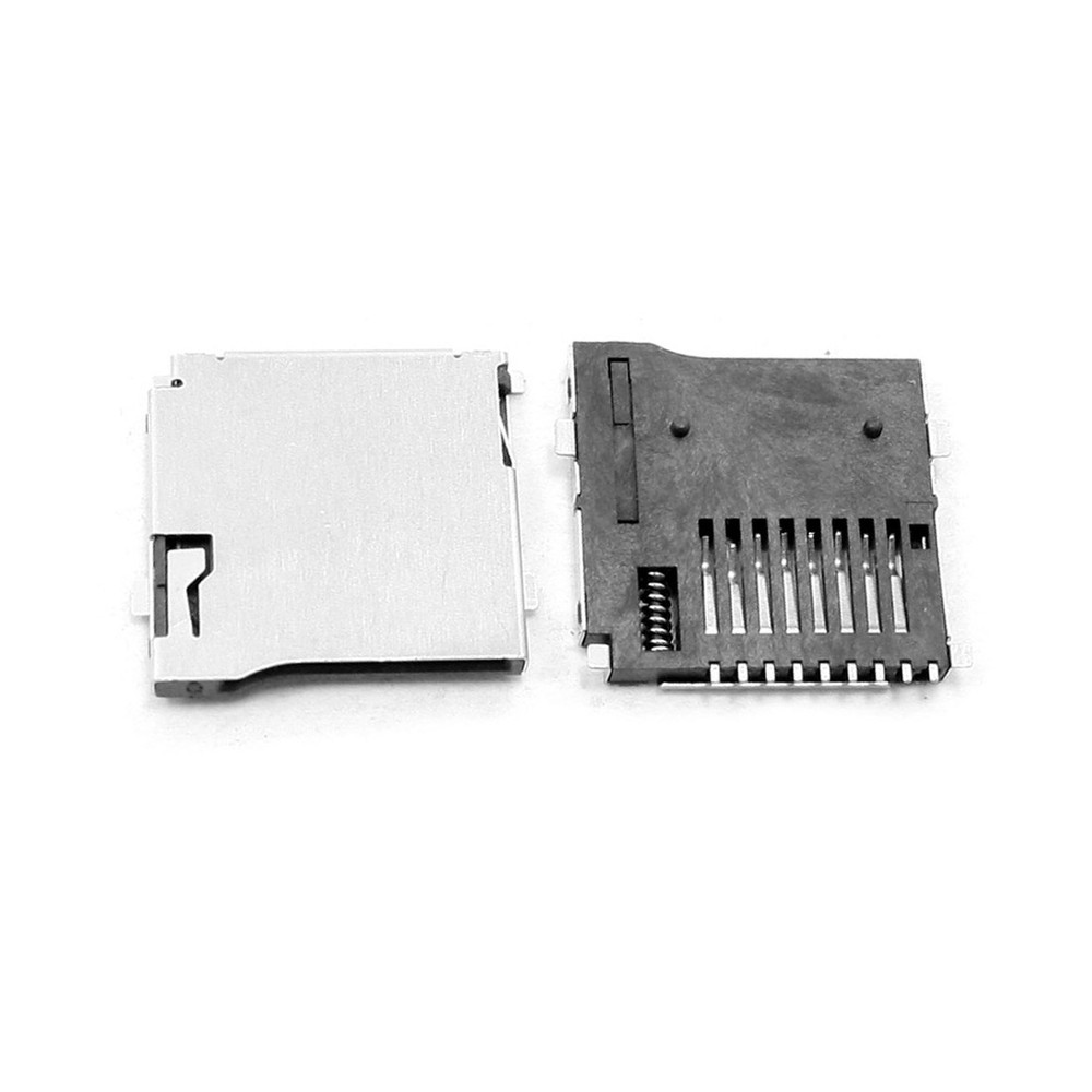 Micro SD Memory Card Socket Slot  Spring Loaded Push/Push,5 Pcs