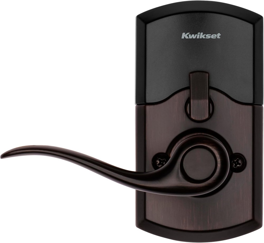 Kwikset SmartCode 917 Keyless Entry Lever Deadbolt Venetian Bronze Electronic