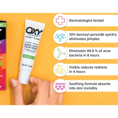 5 Pack Oxy Maximum Action Spot Treatment 1 Oz Each