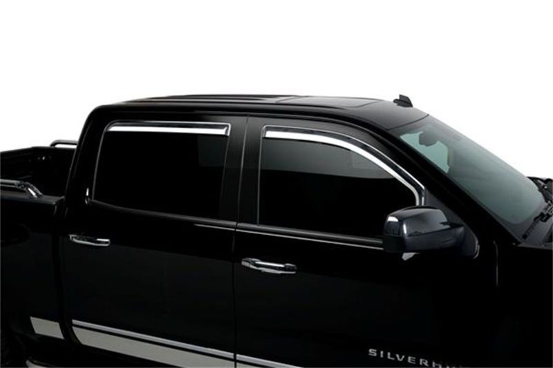Putco Element Chrome Window Deflectors for Dodge Ram 2009-2026 Crew & Mega Cab