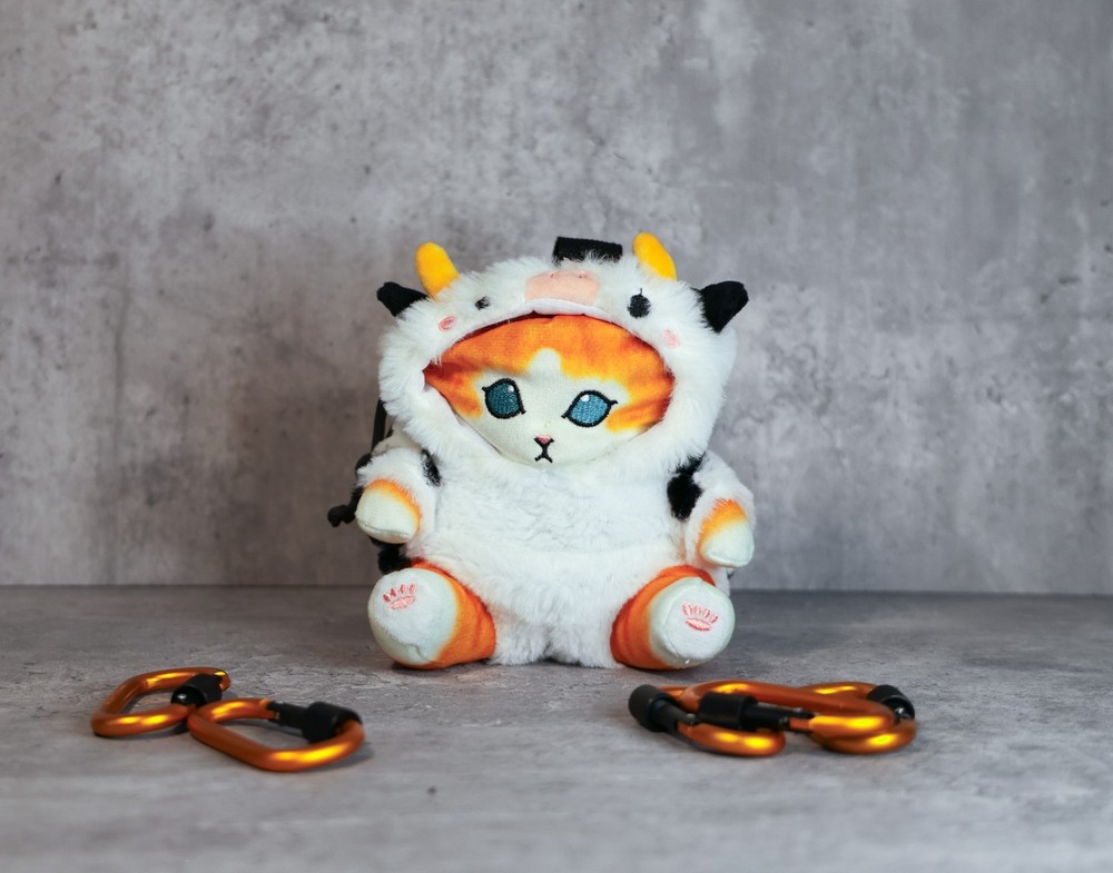 Plush chalk bag "Cow Cat"