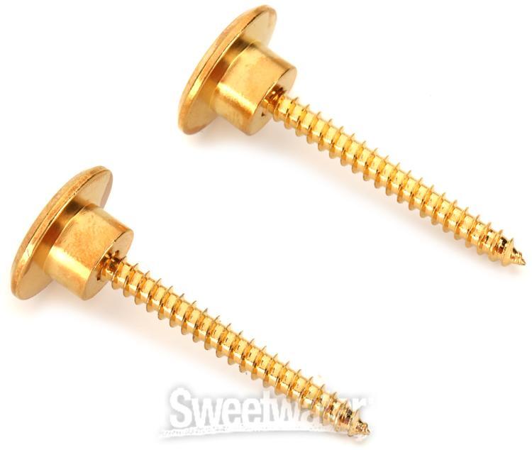 PRS Strap Buttons & Screws - Gold