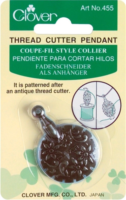 Clover 455 Thread Cutter Pendant-Antique Gold