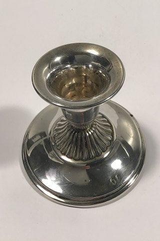 Danish Silver Candlestick