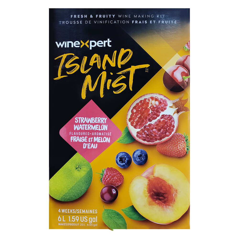 Island Mist Strawberry Watermelon White Shiraz Wine Making Ingredient Kit