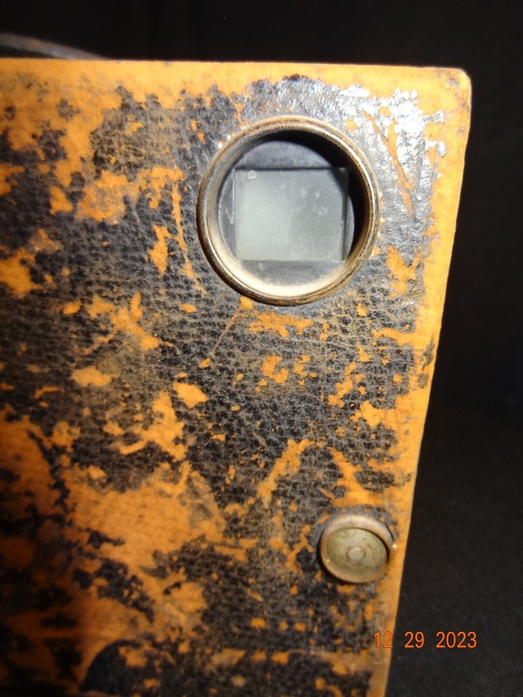 ANTIQUE BOX REPEATER FALLING, DROP PLATE DETECTIVE? BOX CAMERA