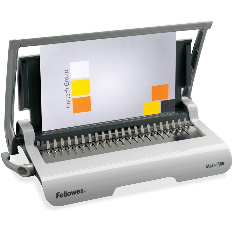 Fellowes 5006501 Star+ 150 Comb Binding Machine White