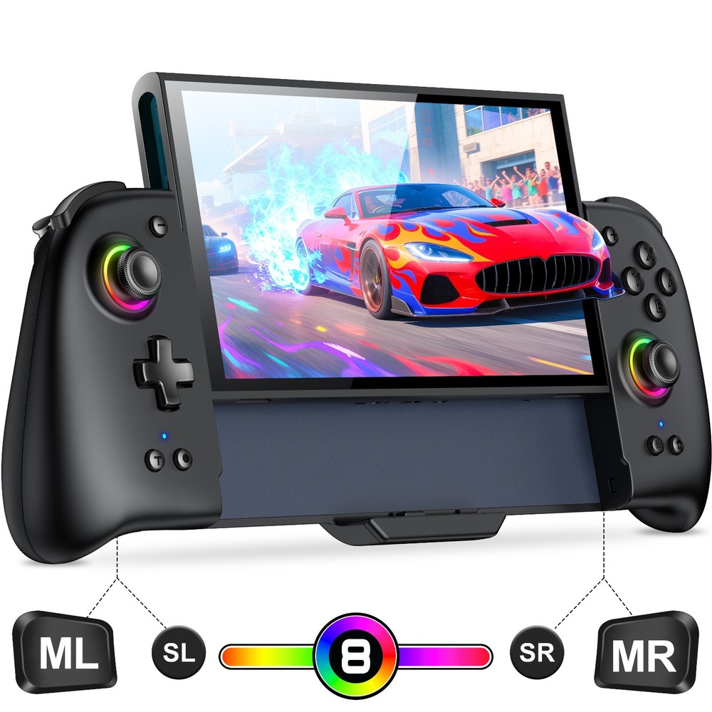 Wireless Handheld Grip Switch 2 Joycon Controller Gamepad for Nintendo Switch 2