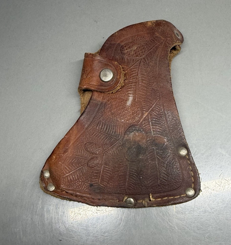 Vintage Eastwing Axe Hatchet ~ With Sheath ~ Rusty
